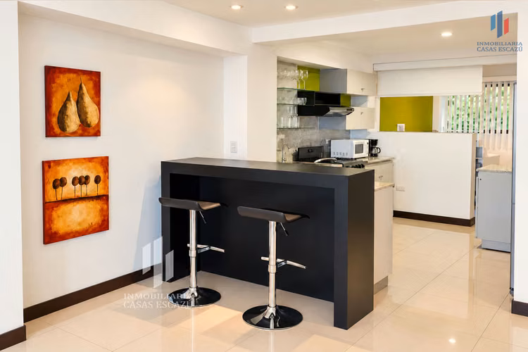 Apartamento en Alquiler Con o Sin Muebles, con Cable y Wi-Fi,  Piscina, Guachipelín Norte, Escazú - Imagen 4