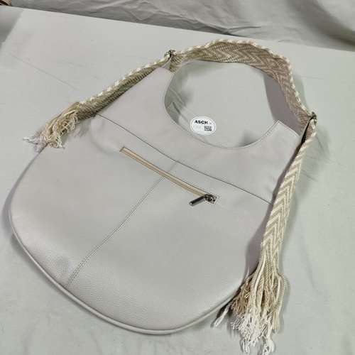 bolso de cuero hecho a mano artesanal de colombia cod7236 asch - Imagen 4