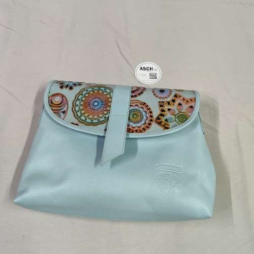 bolso de cuero hecho a mano artesanal de colombia cod7235 asch