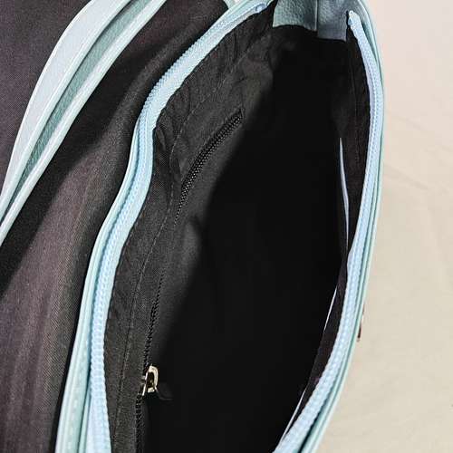 bolso de cuero hecho a mano artesanal de colombia cod7235 asch - Imagen 3
