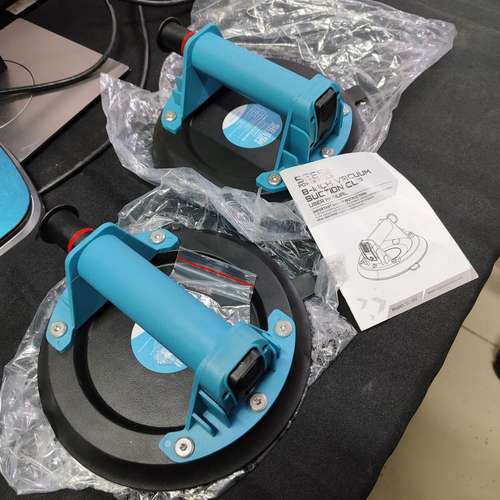 Kit de 2 Ventosas de Vacío de Alta Resistencia SEESII 8" 440 lbs cod7413 para vidrio baldosa asch - Imagen 4