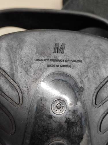 Aletas patas de rana de Buceo Snorkel TUSA Platina (Talla M) - Usadas cod7414 asch - Imagen 5