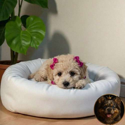 Cachorro French Poodle Mini Tradicional / Miniature Poodle disponible