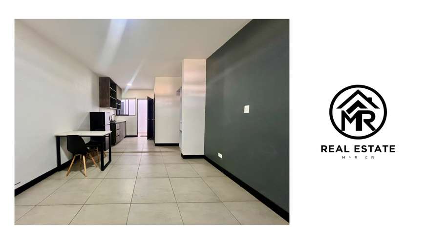 Alquiler de apartamento Tipo Estudio Semi amueblado en San Pedro , Sabanilla con servicios 