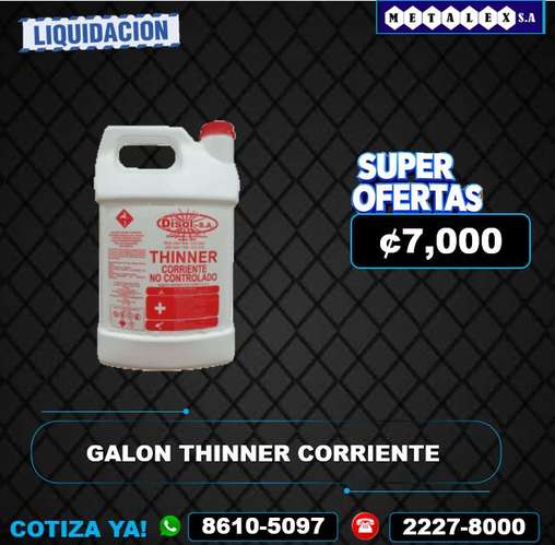 GALON THINNER CORRIENTE