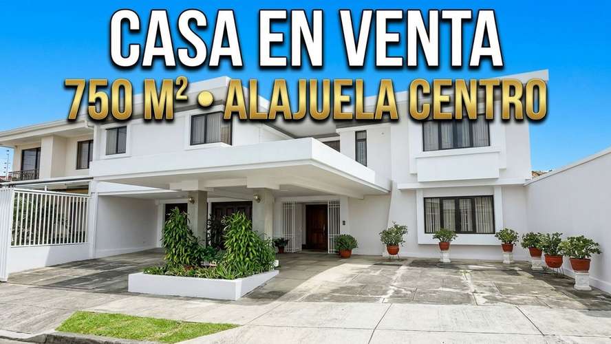 VENTA DE CASA EN ALAJUELA CENTRO | 750 m² DE CONSTRUCCIÓN | IDEAL PARA OFICINAS, EMPRESA O INVERSIÓN 