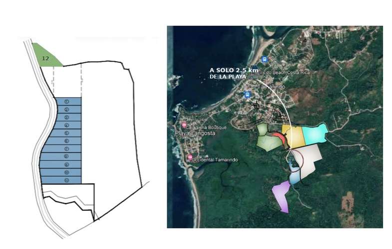 Lote en Santa Cruz - 1282 m² - ₡113,915,956