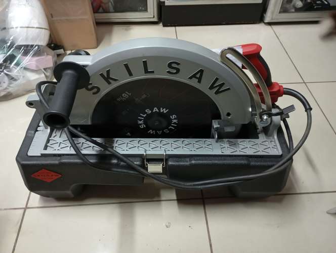 Sierra corte SKILSAW patin para madera banco mesa 16 pulgadas trabajos grandes herramienta industrial cod1341 asch - Imagen 3