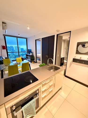 Apartamento amueblado de 1 dormitorio en piso 17 en Nunciatura con vistas y amenidades de lujo - Imagen 2