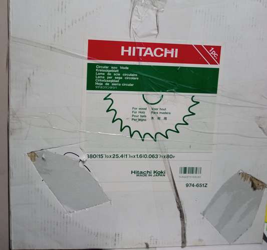 disco hoja sierra corte repuesto hitachi cod1120 asch