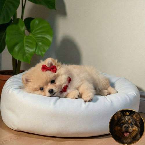 Cachorro POMERANIAN CARA DE OSO disponible - Imagen 3