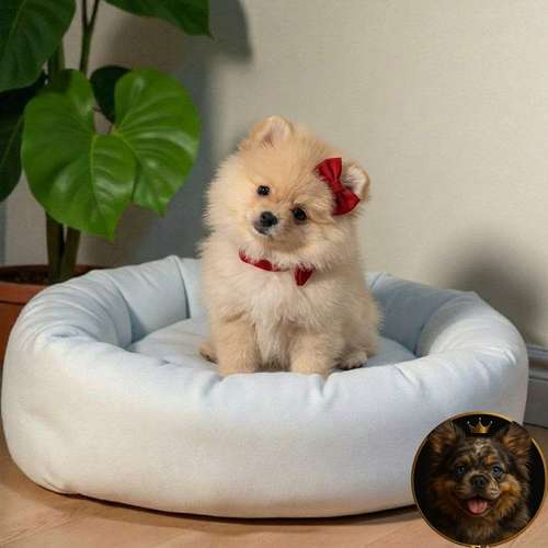 Cachorro POMERANIAN CARA DE OSO disponible - Imagen 2