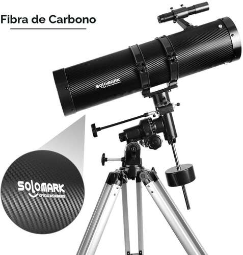 Telescopio Reflector Newtoniano Profesional Marca Solomark cod7381 ASCH