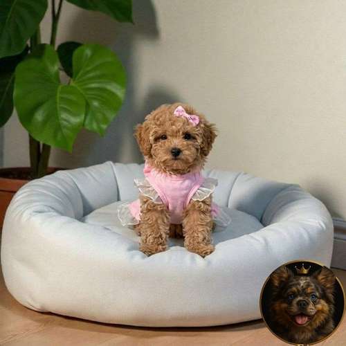 Cachorro FRENCH POODLE APRICOT MINIATURA disponible