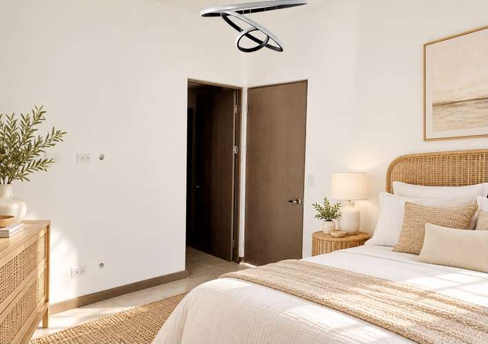 Moderna Casa Ejecutivo en Condominio Blue | 3 Habs + Jardín + Isla + Carga EV +  25 Amenidades Club Spa | Belén
