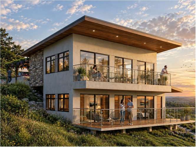 Venta de Casa nueva en Quinta de 5.030m2 en Vuelta de Jorco de Aserrí San José-1