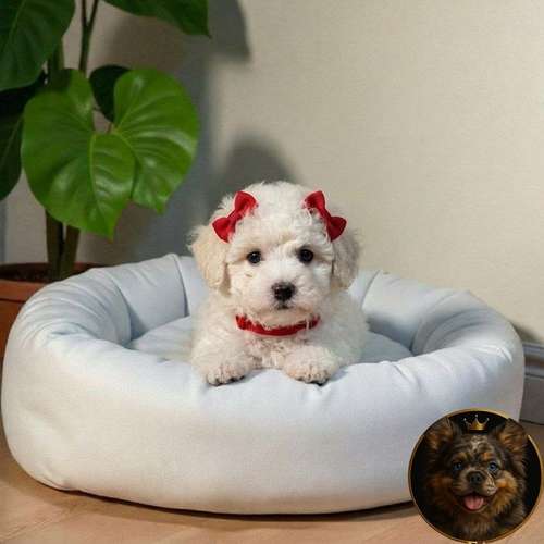Cachorro French Poodle Mini Tradicional / Miniature Poodle disponible