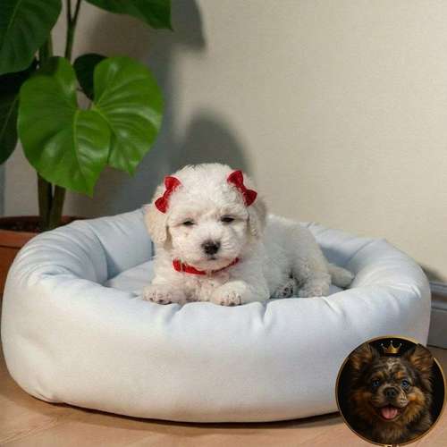 Cachorro French Poodle Mini Tradicional / Miniature Poodle disponible