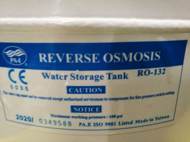 tanque de expansión presurizado con diafragma interno osmosis agua nuevo cod6889 asch  