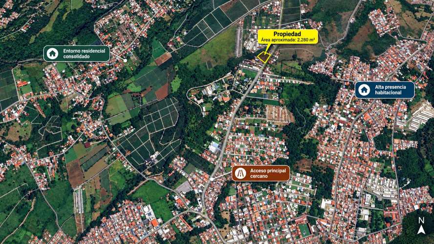 Lote comercial 2.282m² con 38m frente Alajuela - Imagen 8