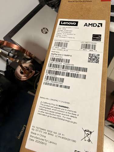 Lenovo IdeaPad Slim 3 Ryzen 7 - Imagen 3