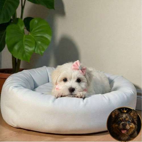 Cachorro Bichón Maltés / Maltese disponible