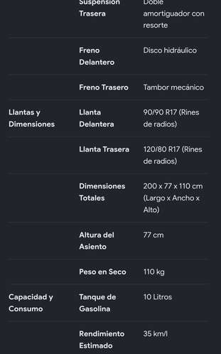 Vento thriller 200 en muy buen estado