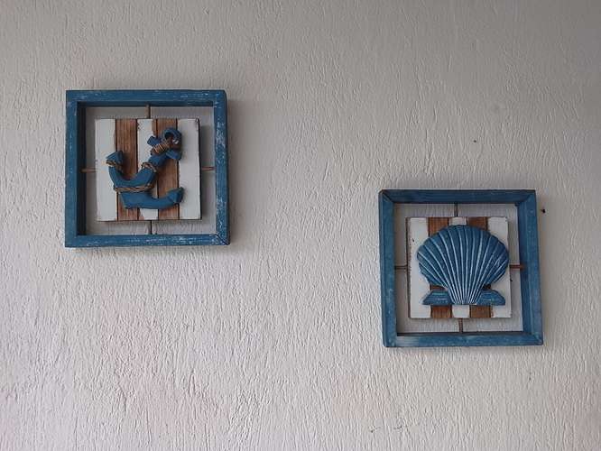 Decoración marina para marisquería o zona de playa