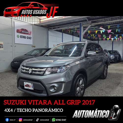 SUZUKI VITARA GLX Z 2017 AUTOMATICO 4X4 TECHO PANORAMICO ASIENTO DE CUERO