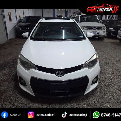 TOYOTA COROLLA S PLUS 2014 AUTOMATICO SUNROOF ASIENTOS CUERO BOTON DE ENCENDIDO PAQUETE ELECTRICO