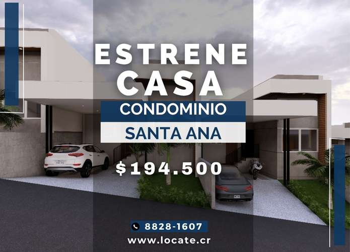 Casa de una planta en venta, Condominio en Santa Ana