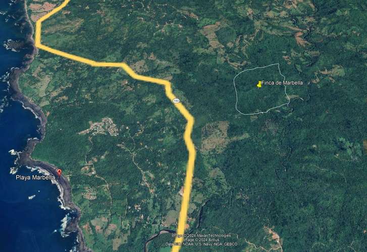 Bella Finca en Marbella de 102,6 hectáreas con río, excelente vista al mar y a las montañas en Santa Cruz, Guanacaste - Imagen 19