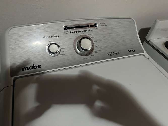Lavadora automática 