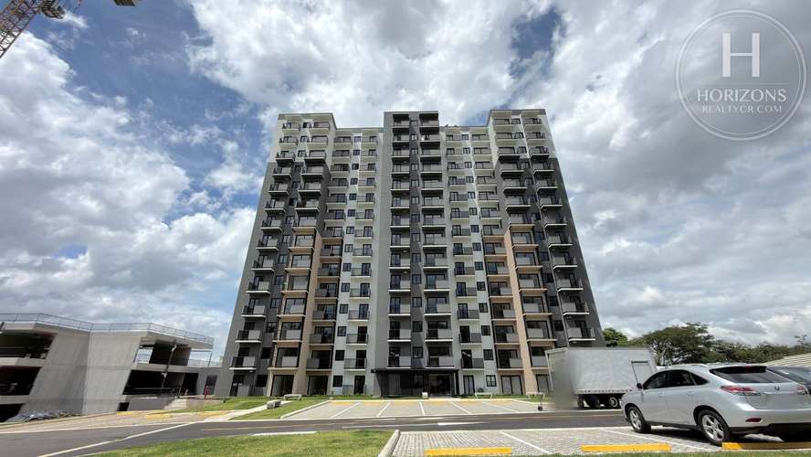 Se Alquila Apartamento Condominio Khaya Ruta Uno Barreal de Heredia 2 Habitaciones y Balcón Piso 5 NJA1471JB - Imagen 1