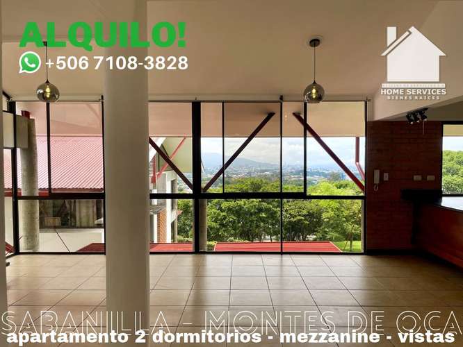 ALQUILO! 2 Dormitorios, Mezzanine, Vistas – Sabanilla Montes de Oca. - Imagen 9