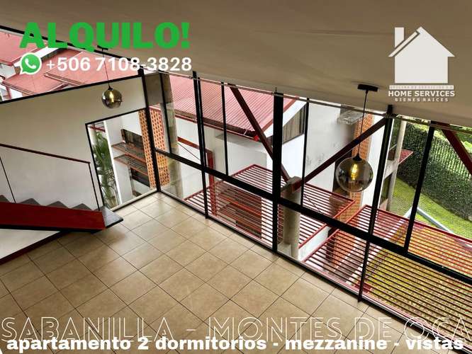 ALQUILO! 2 Dormitorios, Mezzanine, Vistas – Sabanilla Montes de Oca. - Imagen 6