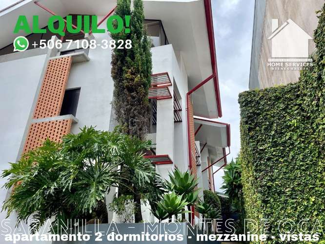 ALQUILO! 2 Dormitorios, Mezzanine, Vistas – Sabanilla Montes de Oca. - Imagen 2