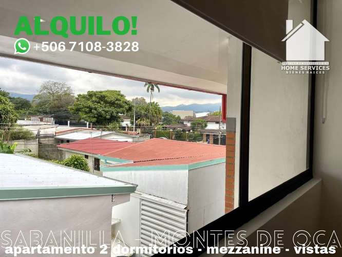 ALQUILO! 2 Dormitorios, Mezzanine, Vistas – Sabanilla Montes de Oca. - Imagen 19