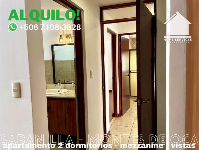 ALQUILO! 2 Dormitorios, Mezzanine, Vistas – Sabanilla Montes de Oca. - Imagen 16