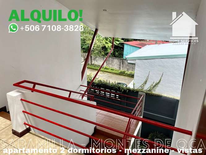 ALQUILO! 2 Dormitorios, Mezzanine, Vistas – Sabanilla Montes de Oca. - Imagen 3