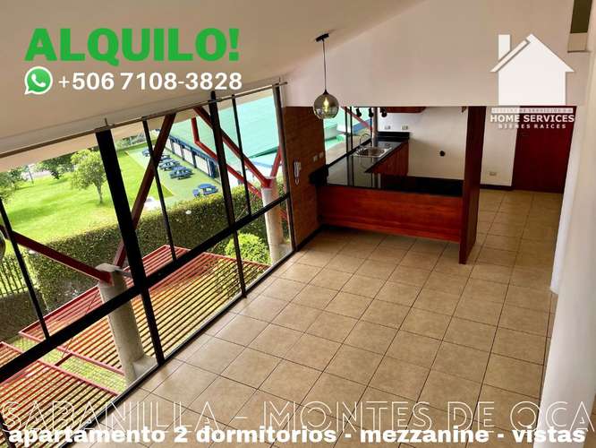 ALQUILO! 2 Dormitorios, Mezzanine, Vistas – Sabanilla Montes de Oca. - Imagen 8