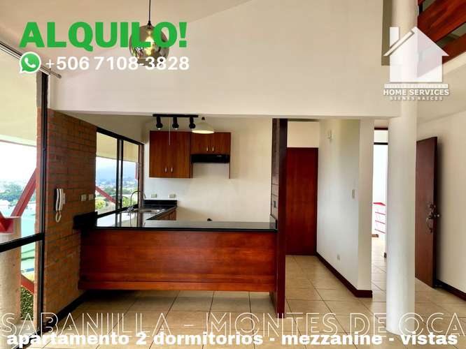 ALQUILO! 2 Dormitorios, Mezzanine, Vistas – Sabanilla Montes de Oca. - Imagen 4