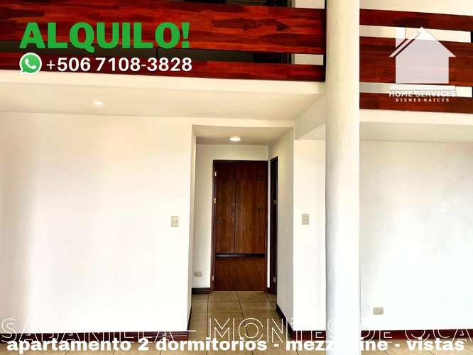 ALQUILO! 2 Dormitorios, Mezzanine, Vistas – Sabanilla Montes de Oca. - Imagen 11