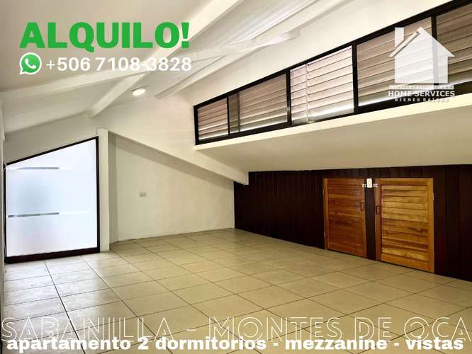 ALQUILO! 2 Dormitorios, Mezzanine, Vistas – Sabanilla Montes de Oca. - Imagen 7