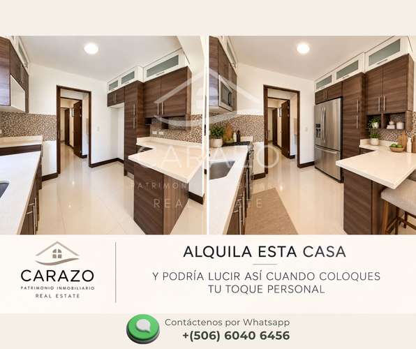 CASA ESQUINERA EN ALQUILER | CONDOMINIO PARQUES DEL SOL, BRASIL DE SANTA ANA - Imagen 3