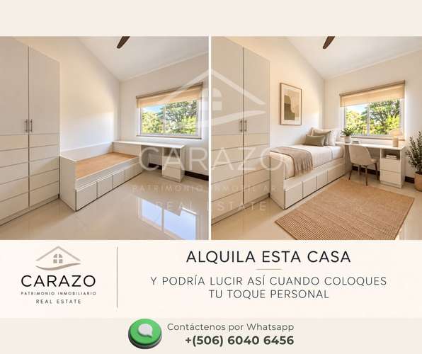CASA ESQUINERA EN ALQUILER | CONDOMINIO PARQUES DEL SOL, BRASIL DE SANTA ANA - Imagen 6