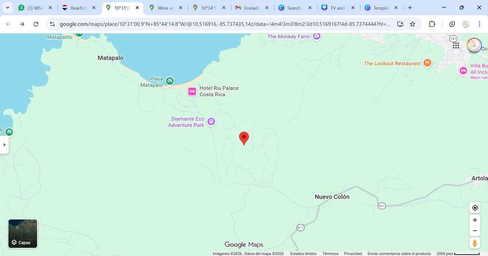 BEAUTIFUL 7,105 m² RESIDENTIAL LOT FOR SALE – LOMAS DEL MAR, GUANACASTE/ playa Matapalo/ road Riu hotel.  - Imagen 4