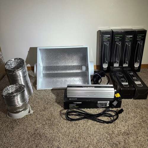 Lampara HPS de 1000w completa