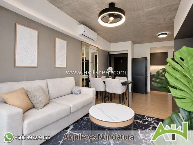 Apartamento amueblado de 1 habitacion | Babylon Nunciatura