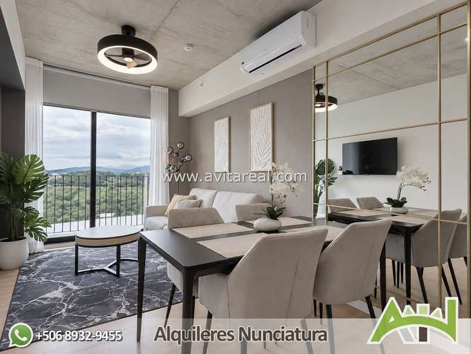 Apartamento amueblado de 1 habitacion | Babylon Nunciatura